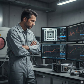 Innovation team collaborating on product development