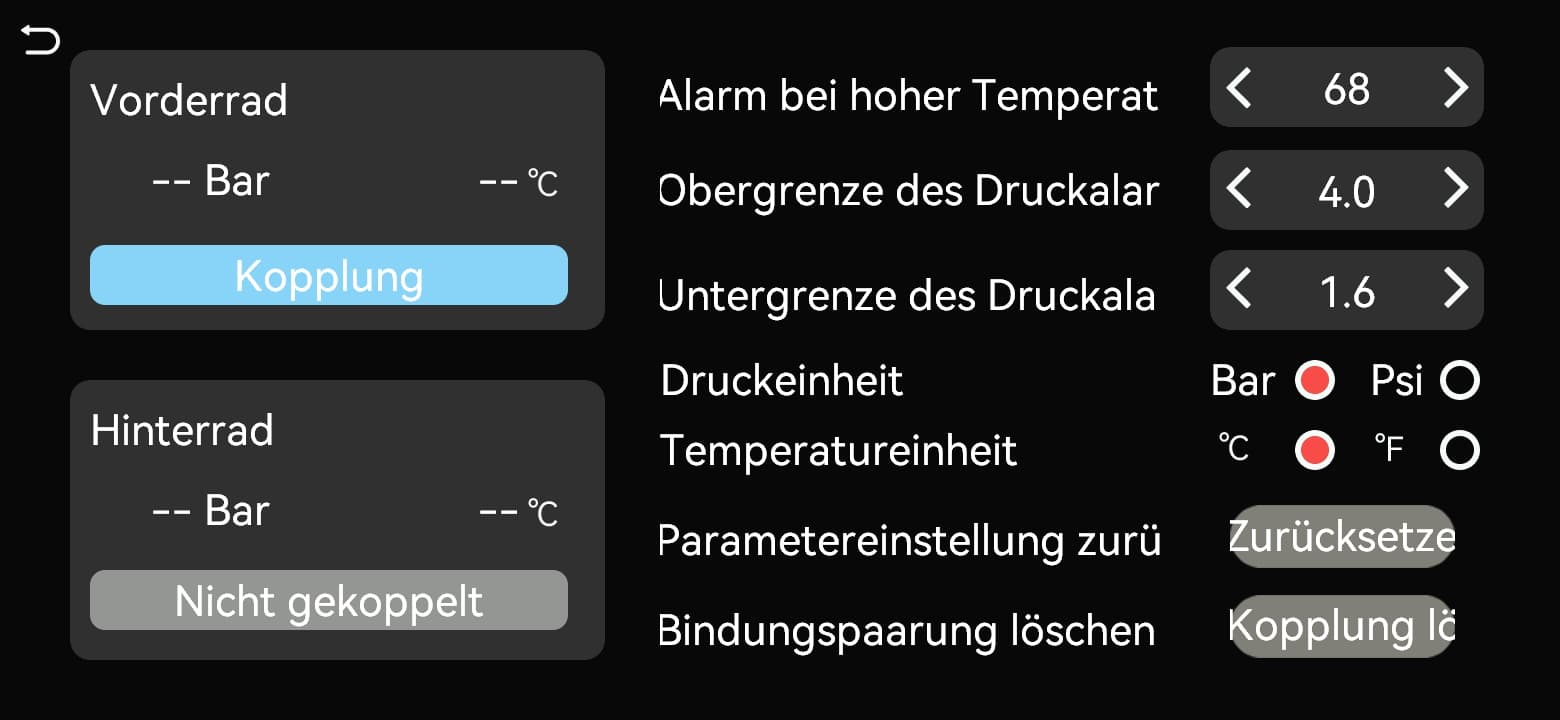 Kopplung läuft